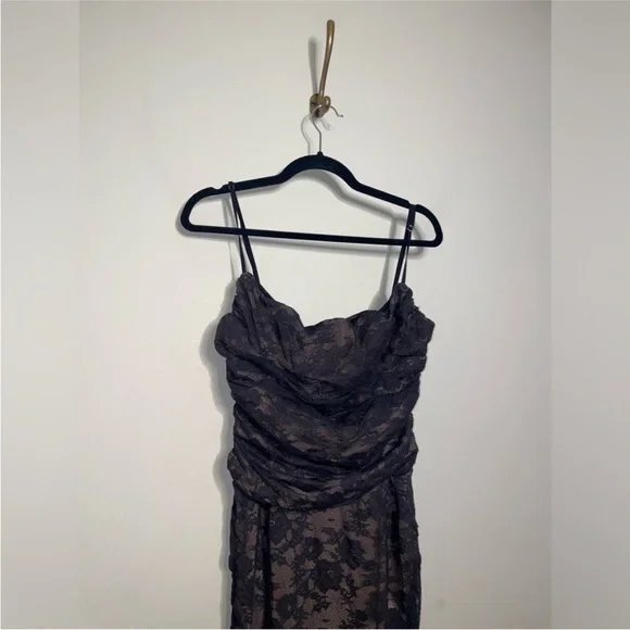 House of CB Artemis Black Maxi Lace Dress - Picture 11 of 14